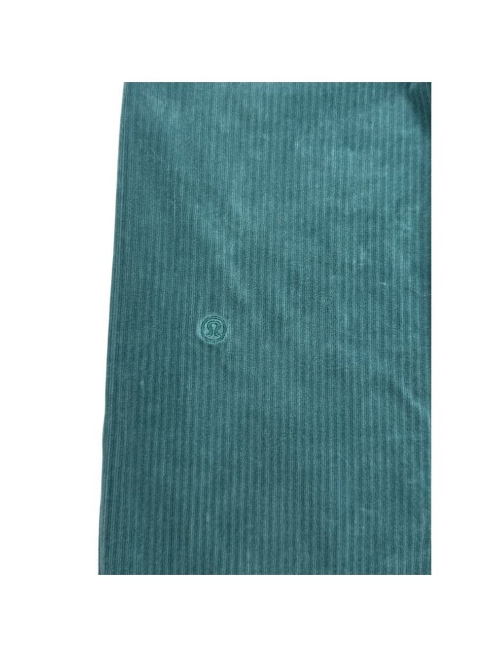 Lululemon Scuba Wide Leg Mid Rise Pant Velvet Storm Teal - Picture 4 of 6
